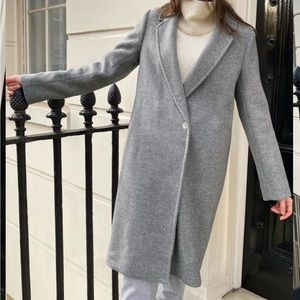 Aritzia Babaton Stedman Coat Grey